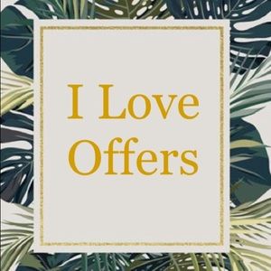 Reasonable offers are always considered